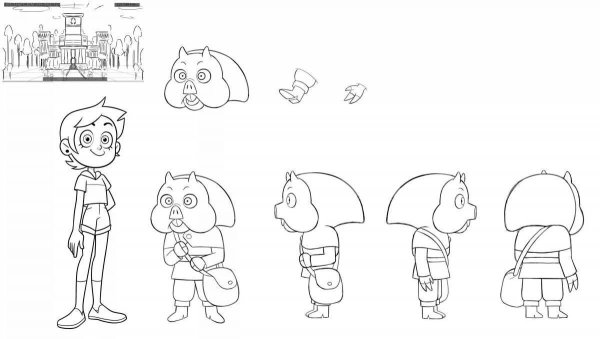 Дом Совы концепт арты