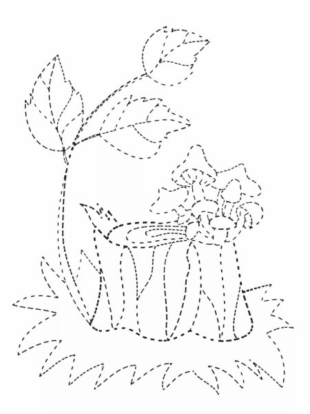 Обведи по точкам