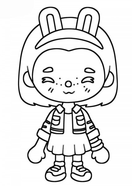 Пока бока раскраска