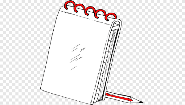 Раскраска тетрадный лист