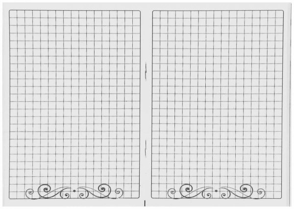 Листы для блокнота в клеточку