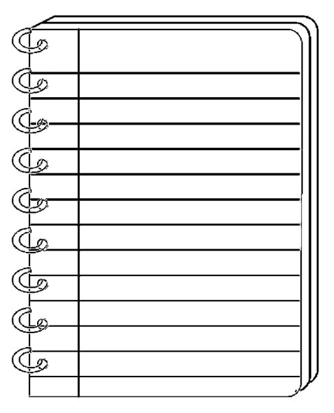 Раскраска тетрадь