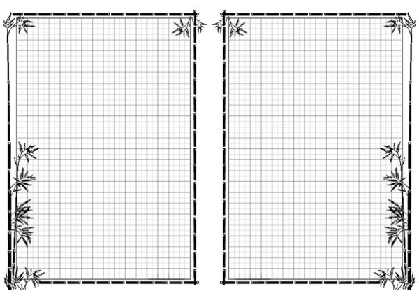 Листы для блокнота в клеточку