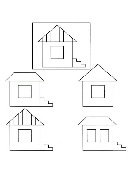 Домики задания для малышей
