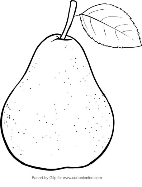 Груша для рисования