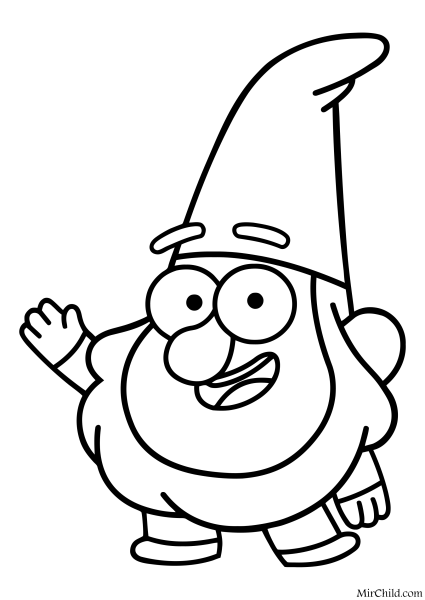 Гравити Фолз герои Гном