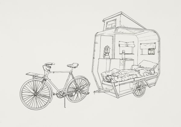 Велоприцеп кемпер