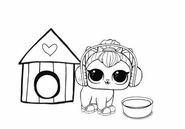 Раскраски ЛОЛ В домиках