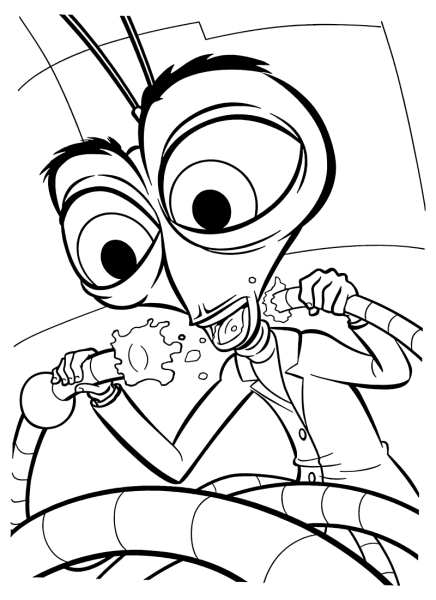 Доктор таракан из монстры против пришельцев