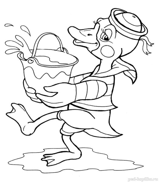 Раскраска. Кошкин дом