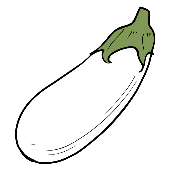 Баклажан рисунок для детей