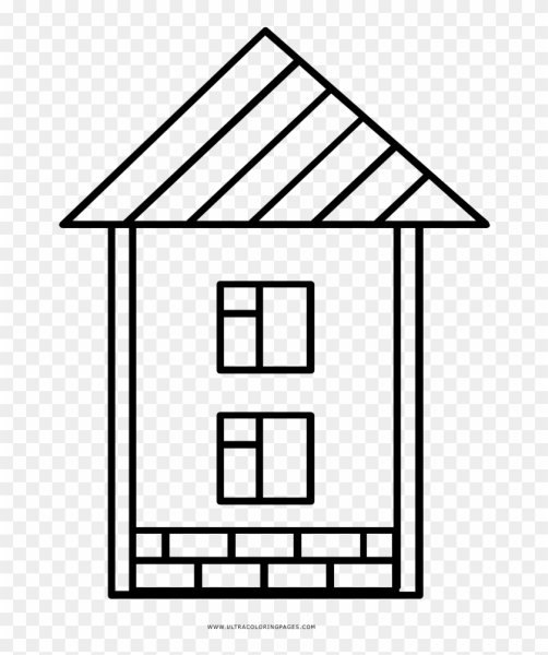 Домики многоэтажные для раскрашивания