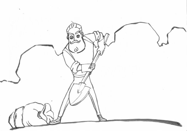 Привет сосед раскраска