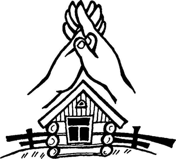 Пальчиковая домик