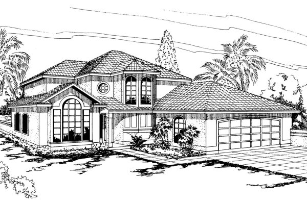 Эскиз коттеджа