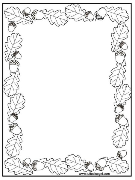 Раскраски рамочки
