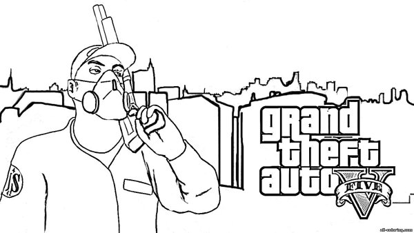 Раскраски GTA San Andreas
