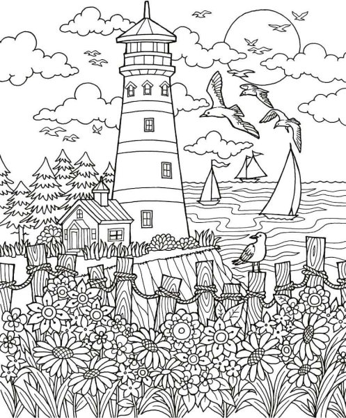 Антистресс пейзаж