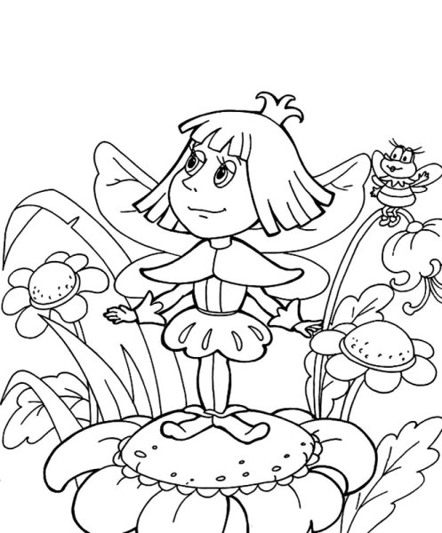 Эколята раскраски для детей