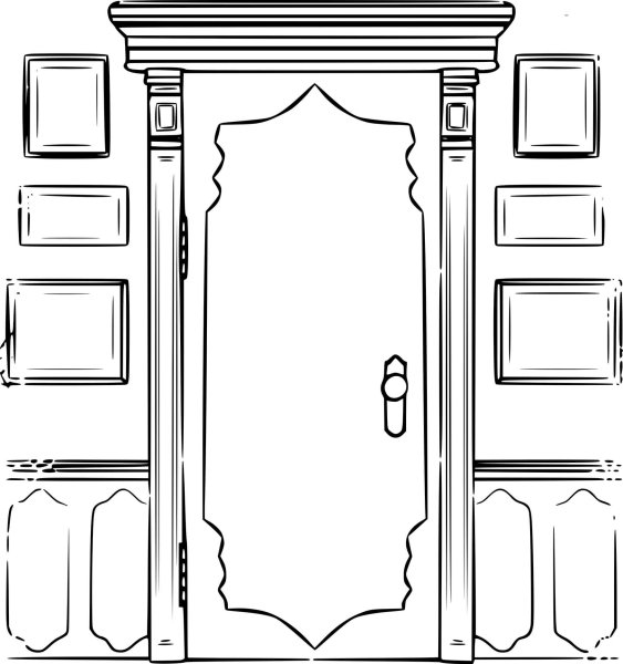 Doors раскраска