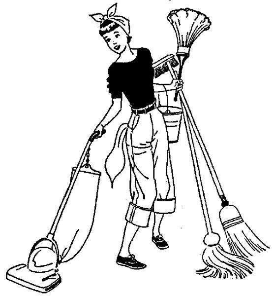 Уборка дома