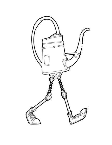 Кот Гром раскраска