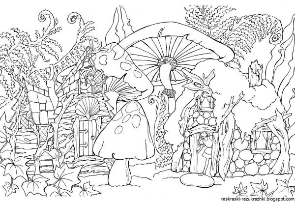 Расскраска«Волшебная Страна Александра Волкова»
