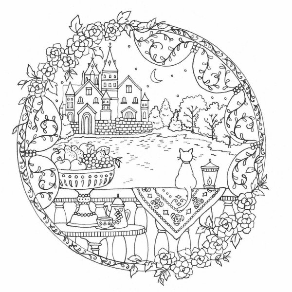 Волшебная раскраска