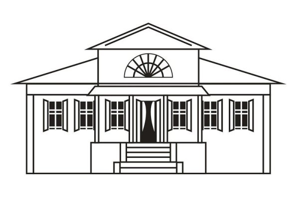 Музей раскраска