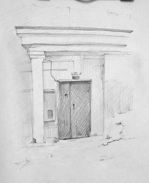 Набросок подъезда