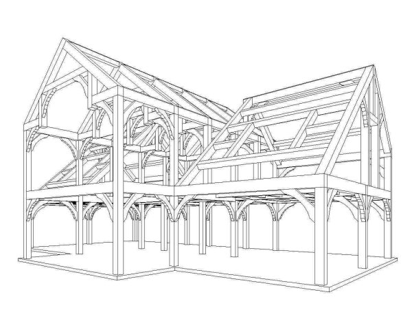 Конструктив Тимбер фрейм