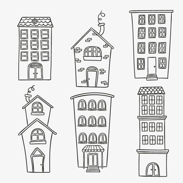 Домик многоэтажный