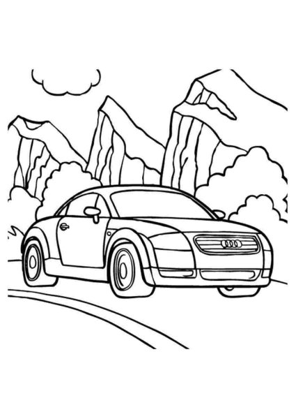 Раскраски для мальчиков машины