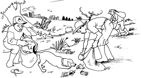 Раскраска по охране природы для детей