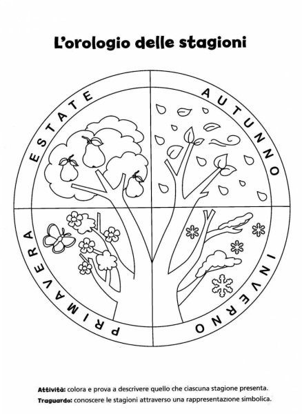 Календарь природы черно белый