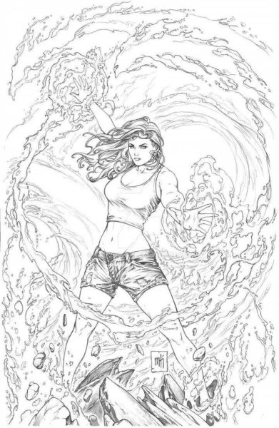 Раскраска стихии