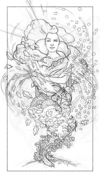 Матушка природа раскраска