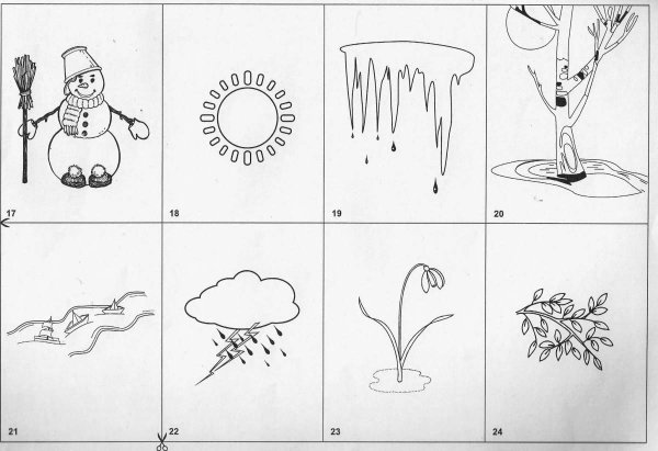 Весна задания для дошкольников