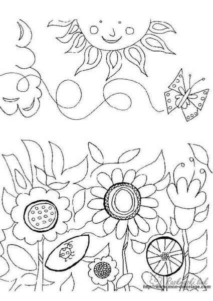 Трафареты на тему лето