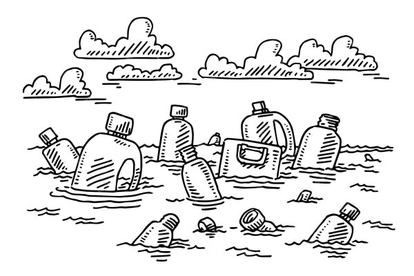 Раскраска на тему загрязнение воды