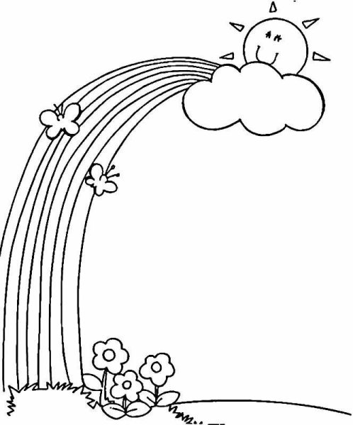 Рамки для раскрашивания лето