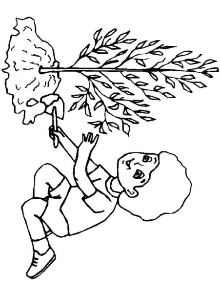 Экологические раскраски для детей