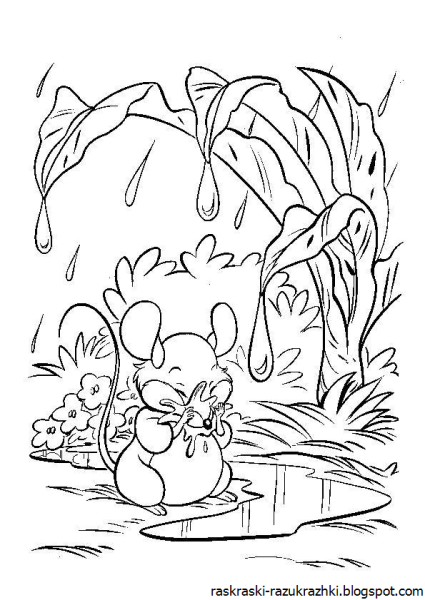 Раскраска природа