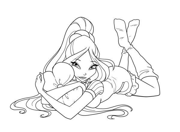 Феи Винкс раскраска