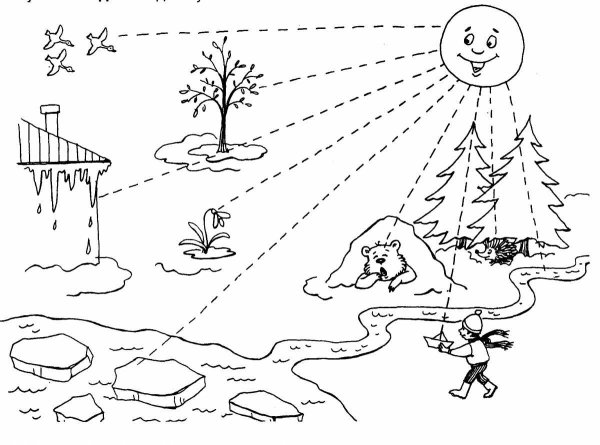 Весна задания для детей