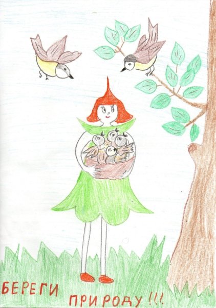 Сказочные герои Эколята рисунки карандашом