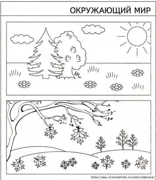 Явления природы задания для дошкольников