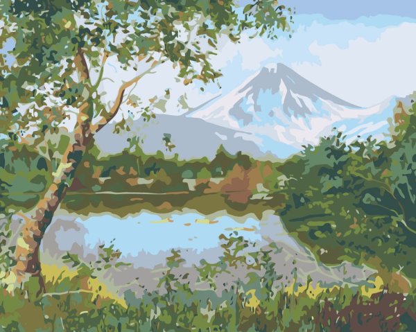 Рисование по номерам природа