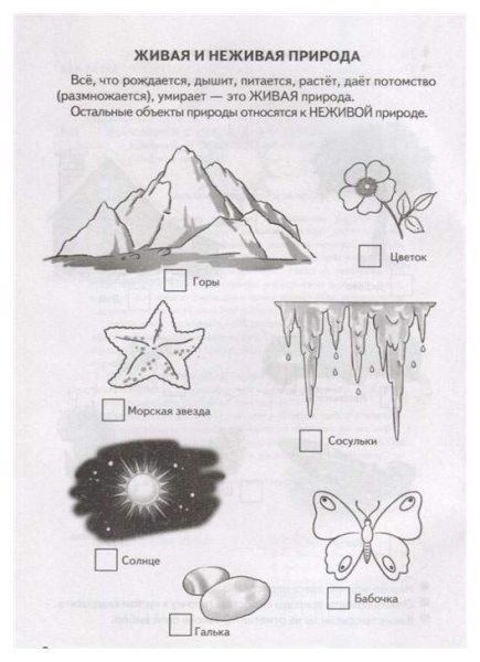 Знакомимся с окружающим миром. Рабочая тетрадь. Для детей 5-6 лет