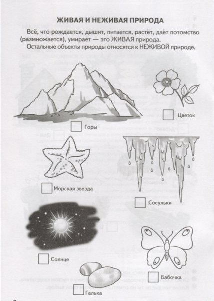 Знакомимся с окружающим миром. Рабочая тетрадь. Для детей 5-6 лет
